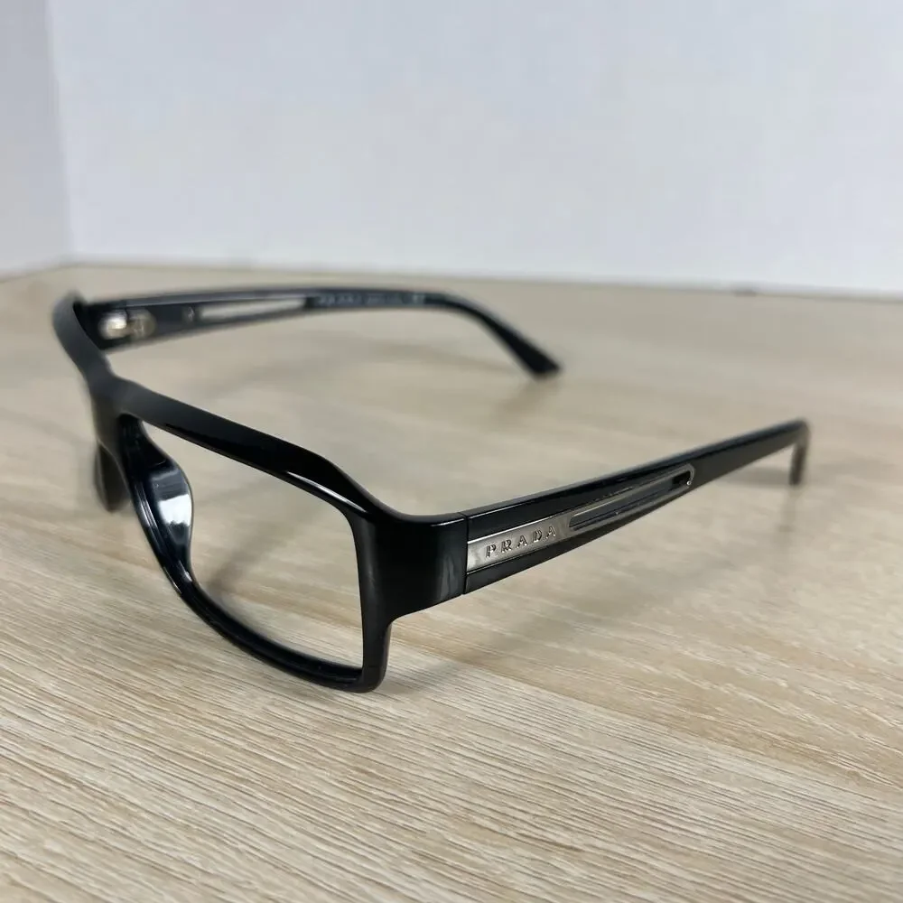 Prada SPR09I 1AB-1A1 Sunglasses Frames Only Polished Black 59-13-135 Italy